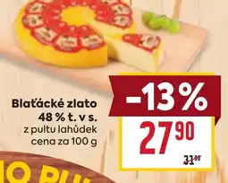 Billa Blaťácké zlato 48% t. vs. nabídka