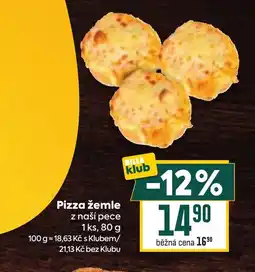 Billa Pizza žemle z naší pece nabídka