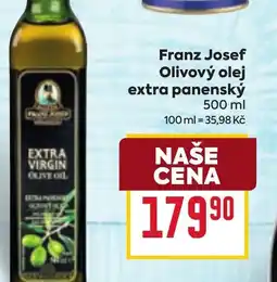 Billa Franz Josef Olivový olej extra panenský nabídka