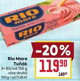 Billa Rio Mare Tuňák nabídka