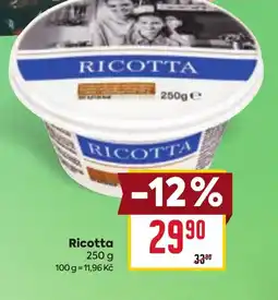 Billa Ricotta nabídka