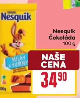 Billa Nesquik Čokoláda nabídka