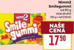 Billa Nimm2 Smilegummi nabídka
