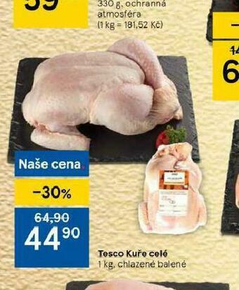 Tesco Kuře celé nabídka