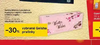 Geisha mléčné čokoládové bonbony