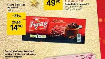 Tesco Figaro čokoláda na vaření nabídka