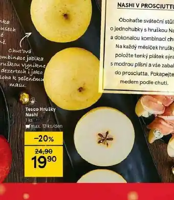 Tesco Hrušky nashi nabídka