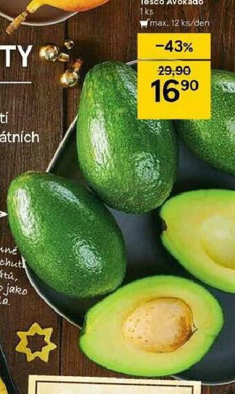 Tesco Avokádo nabídka