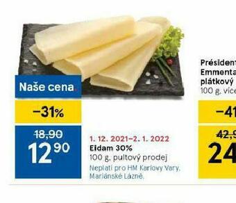 Tesco Eidam 30% nabídka