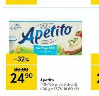 Tesco Apetito nabídka