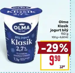 Billa OLMA Klasik jogurt bílý nabídka