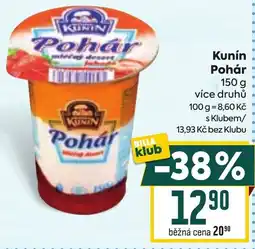 Billa Kunín Pohár nabídka