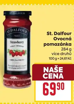 Billa St. Dalfour Ovocná pomazánka nabídka