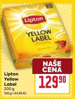 Billa Lipton Yellow Label nabídka