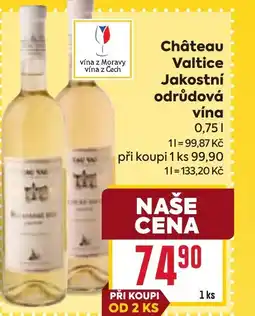 Billa Château Valtice Jakostní odrůdová nabídka