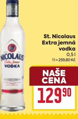 Billa St. Nicolaus Extra jemná vodka nabídka