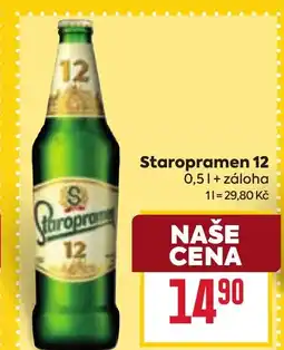Billa Staropramen 12 nabídka