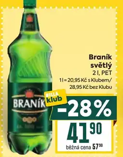 Billa Braník světlý nabídka
