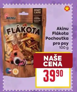 Billa Akinu Flákota Pochoutka pro psy nabídka