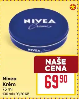 Billa Nivea Krém nabídka