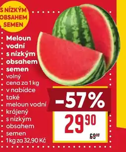 Billa Meloun vodní s nízkým obsahem semen nabídka