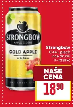 Billa STRONGBOW nabídka