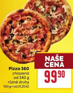 Billa Pizza 360 chlazená nabídka