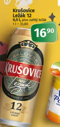 COOP TIP Krušovice Ležák 12 nabídka