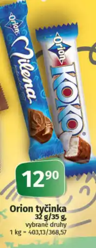 COOP TIP Orion tyčinka nabídka