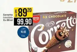 Jip Cornetto čokoláda nabídka