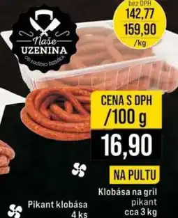 Jip Pikant klobása nabídka