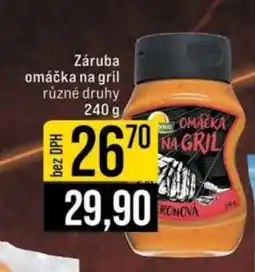Jip Záruba omáčka na gril nabídka
