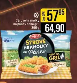 Jip Sýrové hranolky na pánev nebo gril nabídka