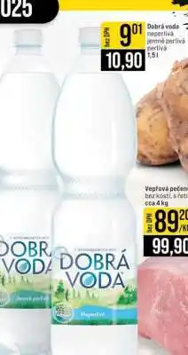 Jip Dobrá voda neperlivá, jemně perlivá, perlivá nabídka