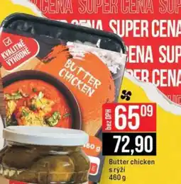 Jip Butter chicken s rýží nabídka
