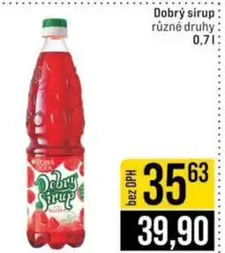 Jip Dobrý Sirup nabídka