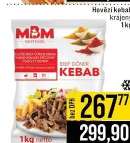 Jip Hovězí kebab krájený nabídka
