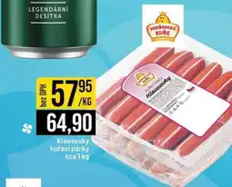 Jip Klausovky kuřecí párky nabídka