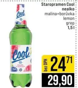 Jip STAROPRAMEN COOL nealko nabídka