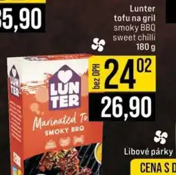 Lunter tofu na gril smoky BBQ sweet chilli