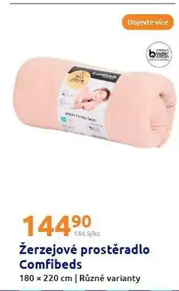 Action Žerzejové prostěradlo Comfibeds nabídka