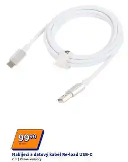 Action Nabíjecí a datový kabel Re-load USB-C nabídka