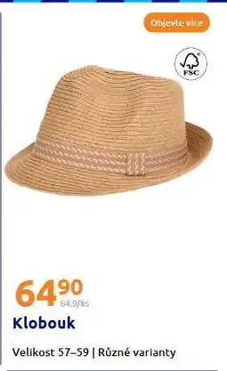 Action klobouk nabídka