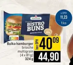 Jip Bulka hamburger brioche multigrain nabídka