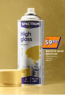 Action Barva ve spreji Spectrum nabídka