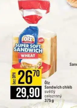 Jip Ölz Sandwich chléb nabídka