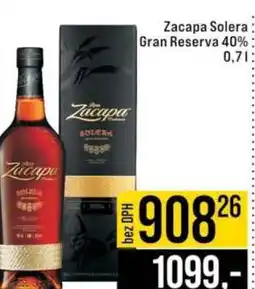 Jip Zacapa Solera Gran Reserva 40% 0,7l nabídka