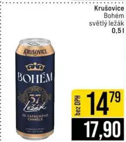Jip Krušovice Bohém světlý ležák nabídka