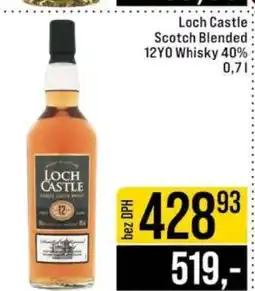 Jip Loch Castle Scotch Blended 12YO Whisky 40% 0,7 l nabídka