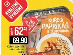 Jip Kuřecí paprikáš s těstovinami nabídka